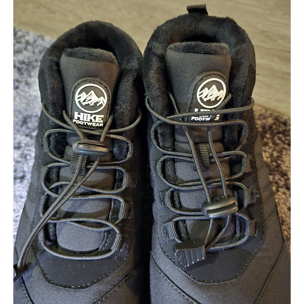 Hike Footwear Kasdava Pro Barefoot Winter Shoes Black EU 40 Non-Slip Fleece NWT